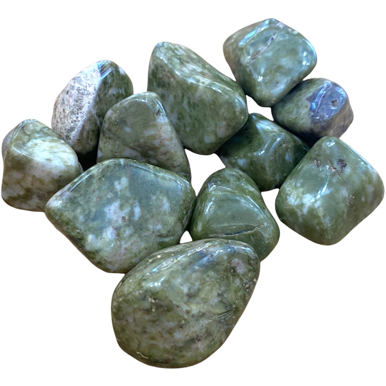 Epidote Snowflake Tumblestone Sons of Asgard